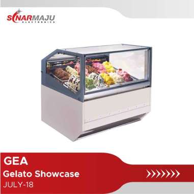 Showcase Gelato GEA Kabinet Pemajang Es Krim Gelato JULY-18