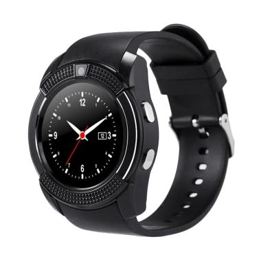 SOXY CC0406A The new V8 Intelligent Men's Camera Smartwatch - Black