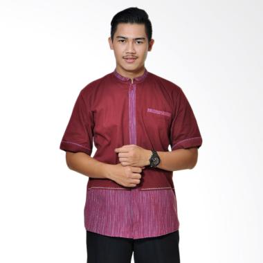 Mirtazani Nadhifa Naima Koko Baju Muslim Pria - Red Maroon