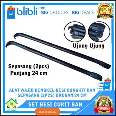 Bengkelparts Alat Perlengkapan Bengkel Besi Cukit Ban Cungkit Tambal Ban Besi Penyungkit Peralatan T