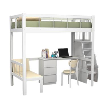 Funkids Magnus 02-100 TS Tempat Tidur Anak - White