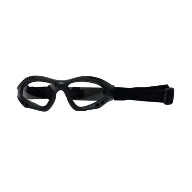 Snail Retro Kecil Clear Kacamata Goggle - Black