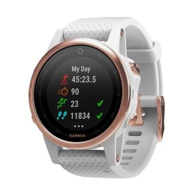 Garmin Fenix 5s Sapphire Smartwatch - Rose Gold