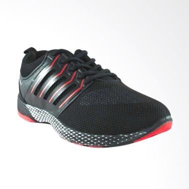 Trekkers NRM Stoner 02 Sepatu Pria - Hitam Merah