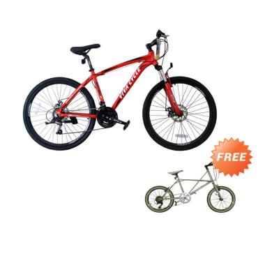 BOGO - Vivacycle Exposed 660E 21Sp Shimano Sepeda MTB + Free Mini racing Zero 23 Shimano BOGO - Vivacycle Exposed 660E 21Sp Shimano Sepeda MTB + Free Mini racing Zero 23 Shimano