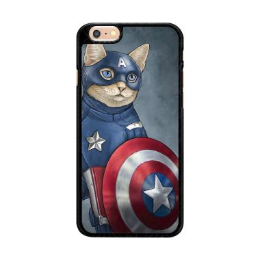 Flazzstore Captain America Cat Z099 ... for iPhone 6 or iPhone 6S
