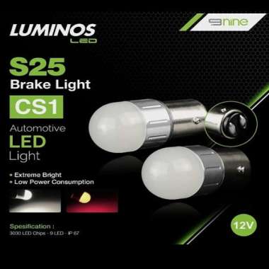 LAMPU LED LUMINOS REM SOKET S25 3030-9 TITIK