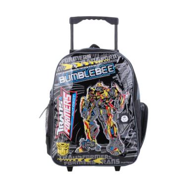 Catenzo Junior Transformer Sekolah Tas Ransel Anak Laki-Laki - Hitam