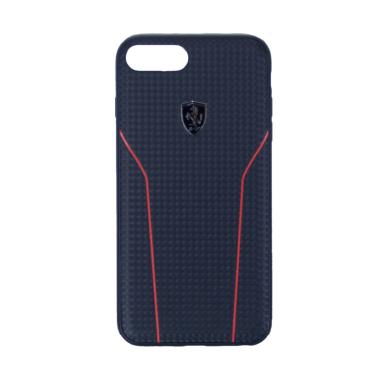 Ferrari Heritage Stitch Carbon Casi ... e 7 Plus or iPhone 8 Plus