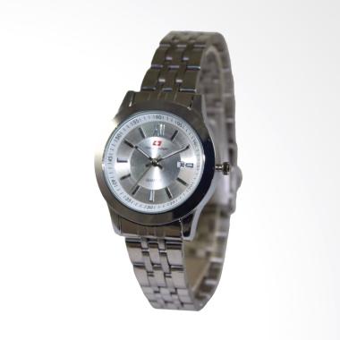 Swiss Army SAX 1309-04 Analog Jam Tangan Wanita - Silver