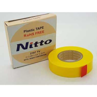 KUNING Isolasi Solatif Solatip Lakban Nitto 3/4" x 20M kuning