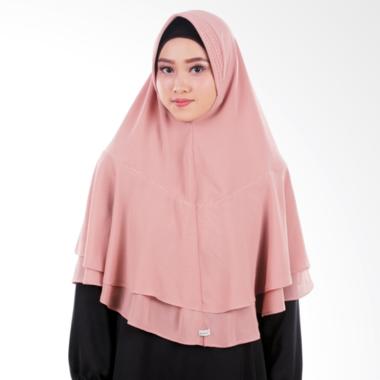 Atteenahijab Khimar Saima Jilbab Instant - Light Brown Atteenahijab Khimar Saima Jilbab Instant - Light Brown