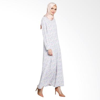 Elzatta Adra Hibiscus Gamis Wanita - Purple