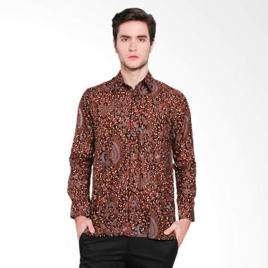Odza Long Sleeves Burung Syp Baju B ... oklat 2XL Brown 2XL Brown