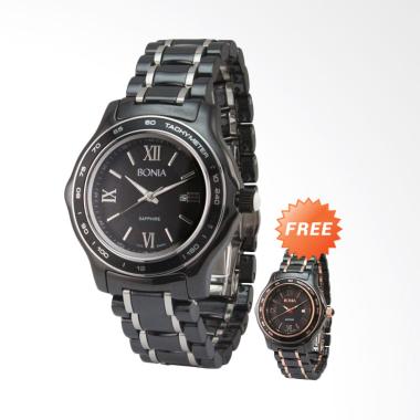 Bonia Jam Tangan Pria [B864-1433] + Free Jam Tangan [B864-1533]