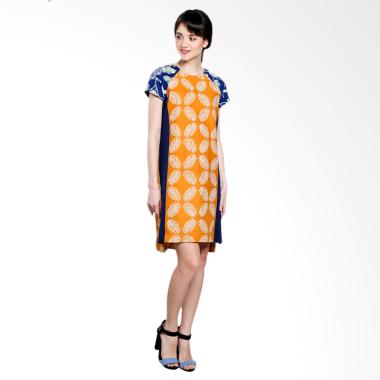 Suasana Hati By Denny Wirawan DRSH-03/949 Mini Dress - Biru Kuning