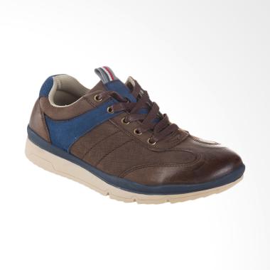 Jim Joker Casual Shoes Dale 1CA Sepatu Pria - Coffee