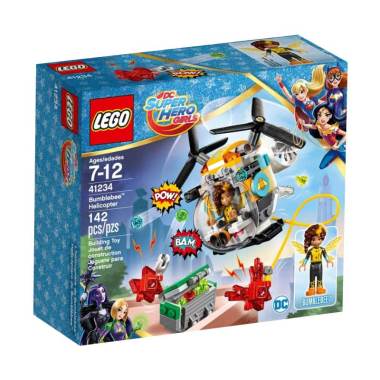 LEGO 41234 Super Hero Girl Bumblebee Helicopter Mainan Block & Puzzle [142 pcs]
