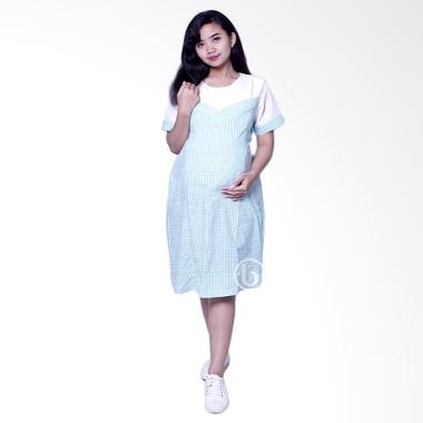 Mama Hamil DRO 878 Kotak Fany Baju ... amil dan Menyusui - Hijau