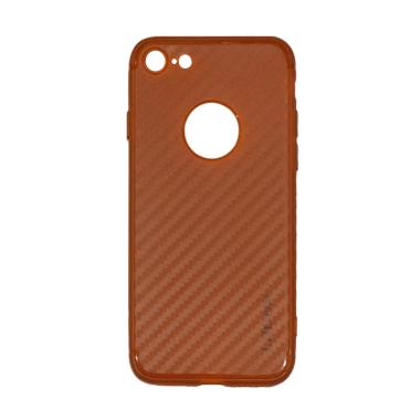 Lize Design Carbon iPhone 7 Candy C ... Ukuran 4.7 Inch - Coklat