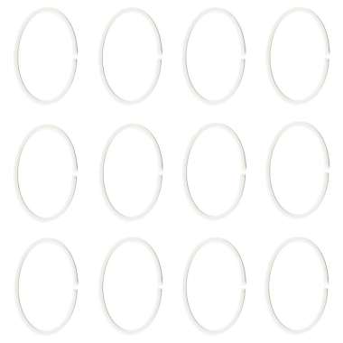 Ikea Hassjon Ring tirai kamar mandi [12 pcs]