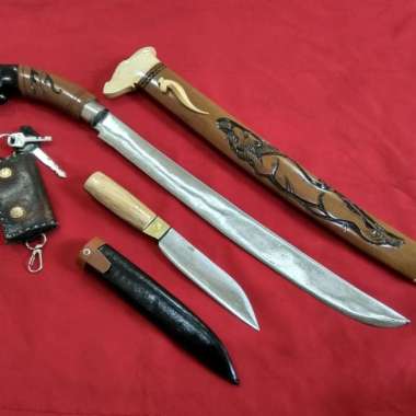 Golok Macan Rasamala Panjang Bilah 40cm BAJA PER