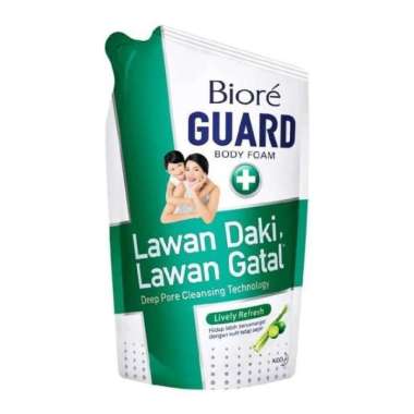 Biore Guard Body Foam Lively Refresh / Sabun Mandi Cair [Pouch / 800 mL]