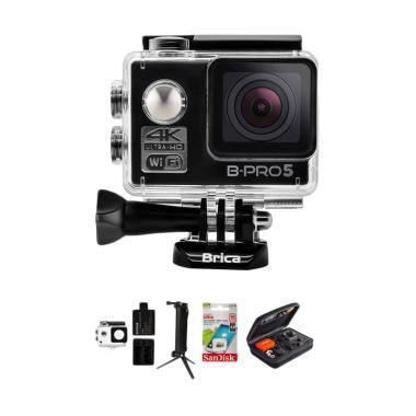 Brica B-Pro 5 Alpha Edition 4K AE1 ... rrisom Action Cam - Hitam