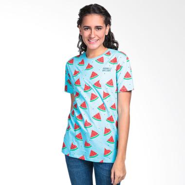 Pandaboo Semangka Kaos Unisex - Baby blue