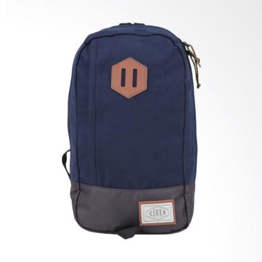 Eiger LS Diario Canvas Sling Tas Pria - Navy [7 L]