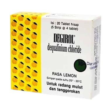 Degirol Hisap 0.25 mg 20 Tablet