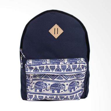 Tonga 31NG013508 Gajah Casual Tas Ransel Wanita - Navy