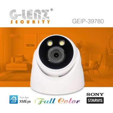 GLENZ CCTV INDOOR NIGHT COLOR TECH - CAMERA GUIP 39880 IPCAMERA 8MP