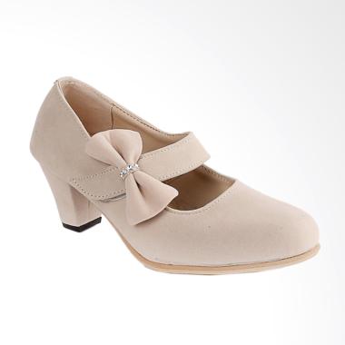 Blackkelly BLK-LKZ 147 High Heels Sepatu Wanita - Krem