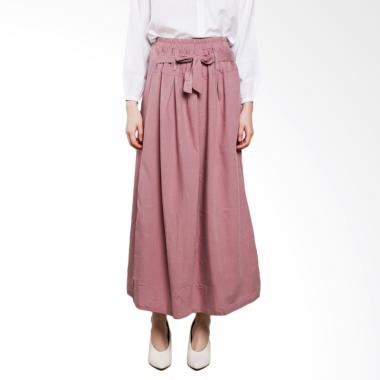Koesoema Clothing Supernova Ribbon Maxi Rok - Pink