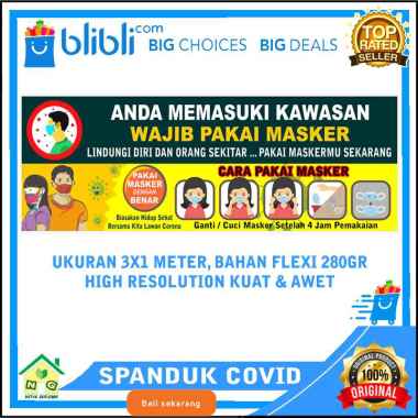 Harga Spanduk Covid 19 Terbaru Agustus 2021 Biggo Indonesia