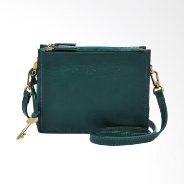 Fossil ZB 7401C307 Campbell Crossbody Bag Wanita - Alpine Green