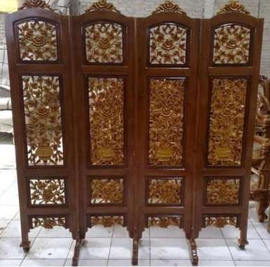 sketsel ruangan bunga mawar krawangan / pembatas ruangan