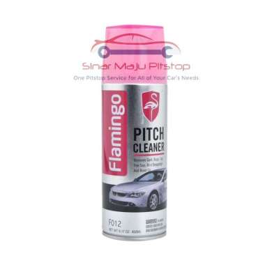 Flamingo Pitch Cleaner 450 ml Original - Cairan Spray Mobil Pembersih Kotoran Jalanan & Getah Pohon