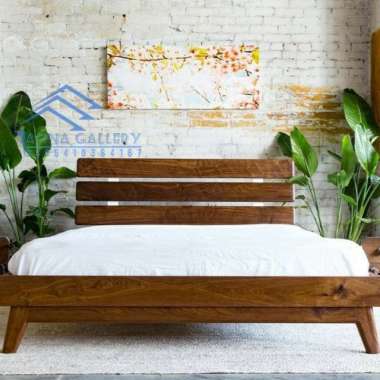Dipan Kayu Tempat Tidur Shabby