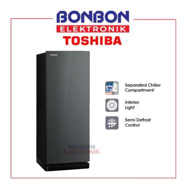 Toshiba Kulkas 1 Pintu GR-RD196CC-DMF / GRRD196CCDMF