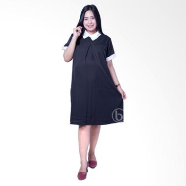 Mama Hamil DRO 814 Simple Lovely Dress Baju Hamil dan Menyusui - Hitam Mama Hamil DRO 814 Simple Lovely Dress Baju Hamil dan Menyusui - Hitam