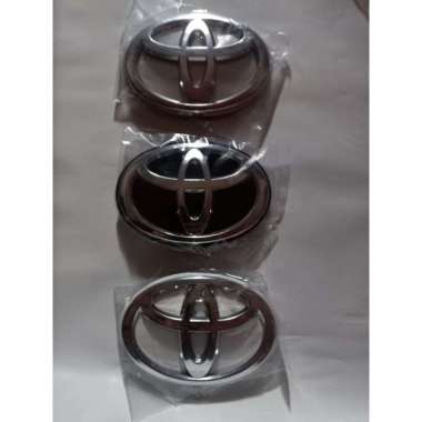 OEM Emblem Logo Cover Ban Serep Toyota Belakang Mobil Rush Chrome