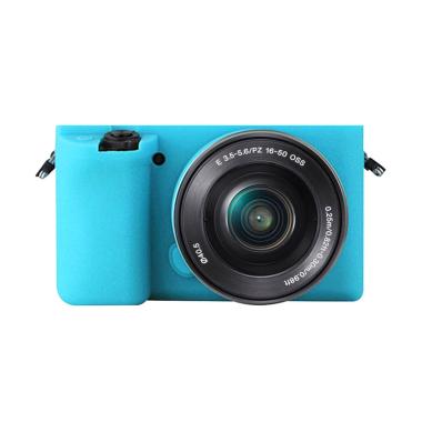 Godric Silicone Sony Alpha A6000 A6 ... Kamera Mirrorless - Biru