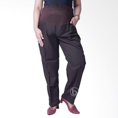 Mama Hamil CLO 06 Standart Celana Hamil Kerja Formal - Coklat