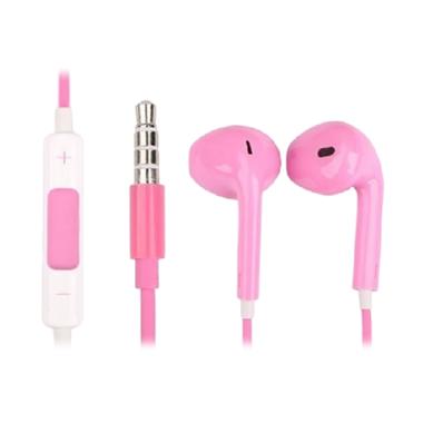 VR Handsfree Colour Iphone 5 Earpho ... 5 Headset Iphone 5 - Pink