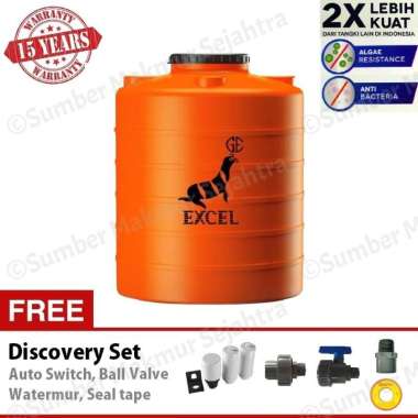 Excel ALB 2000 Blow Tangki atau Toren Air [2000 Liter] Orange
