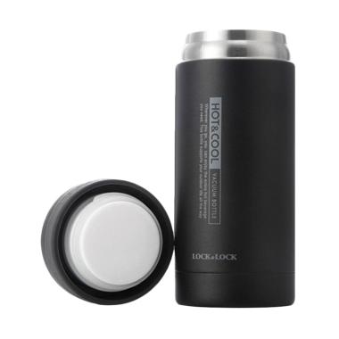 Lock & Lock LHC551  Hot and Cool Mini Mug Tumbler - Black [200 mL]