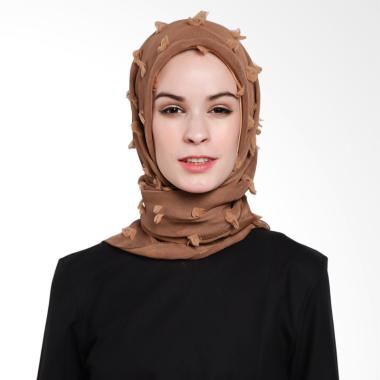 Ramia SIGNATURE Hijab Segiempat - Brown