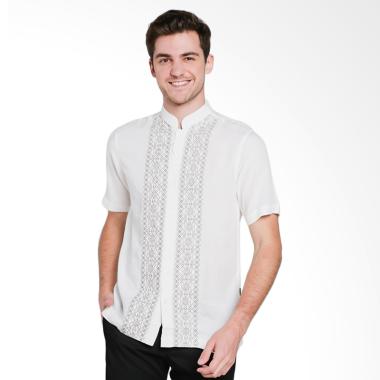 Al Mustika Highlands Baju Koko Pria - Broken White